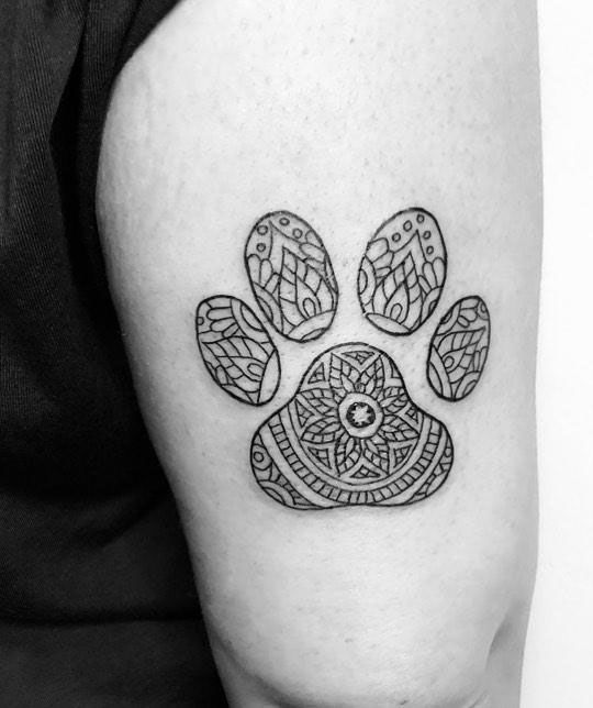 30 Cute Cat Paw Tattoos You Must Love