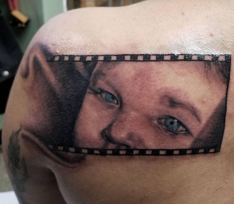 27 Pretty Film Strip Tattoos You Must Love