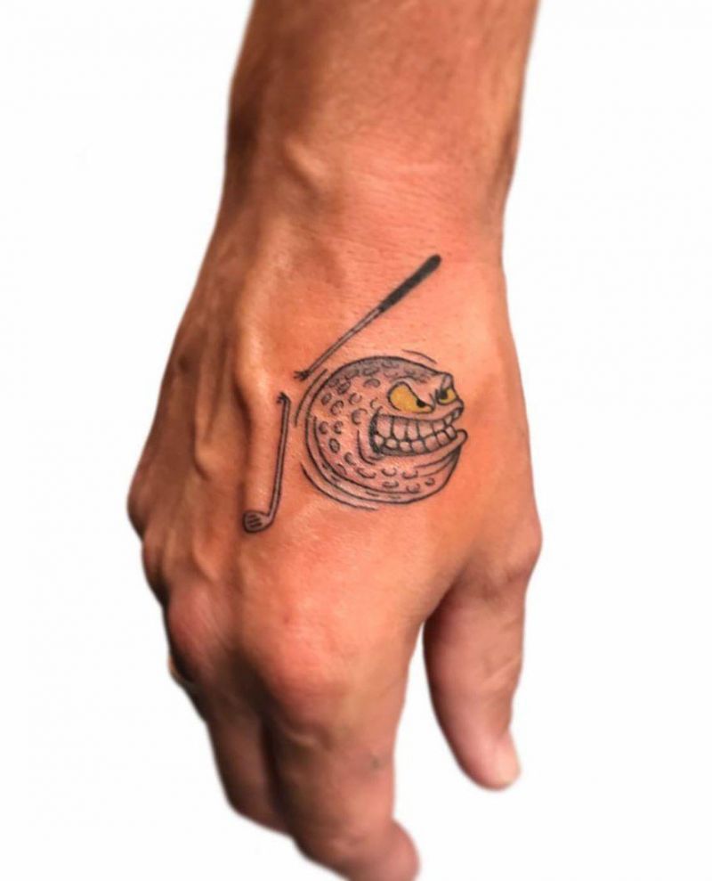 30 Golf Tattoos Remind You to Enjoy Life