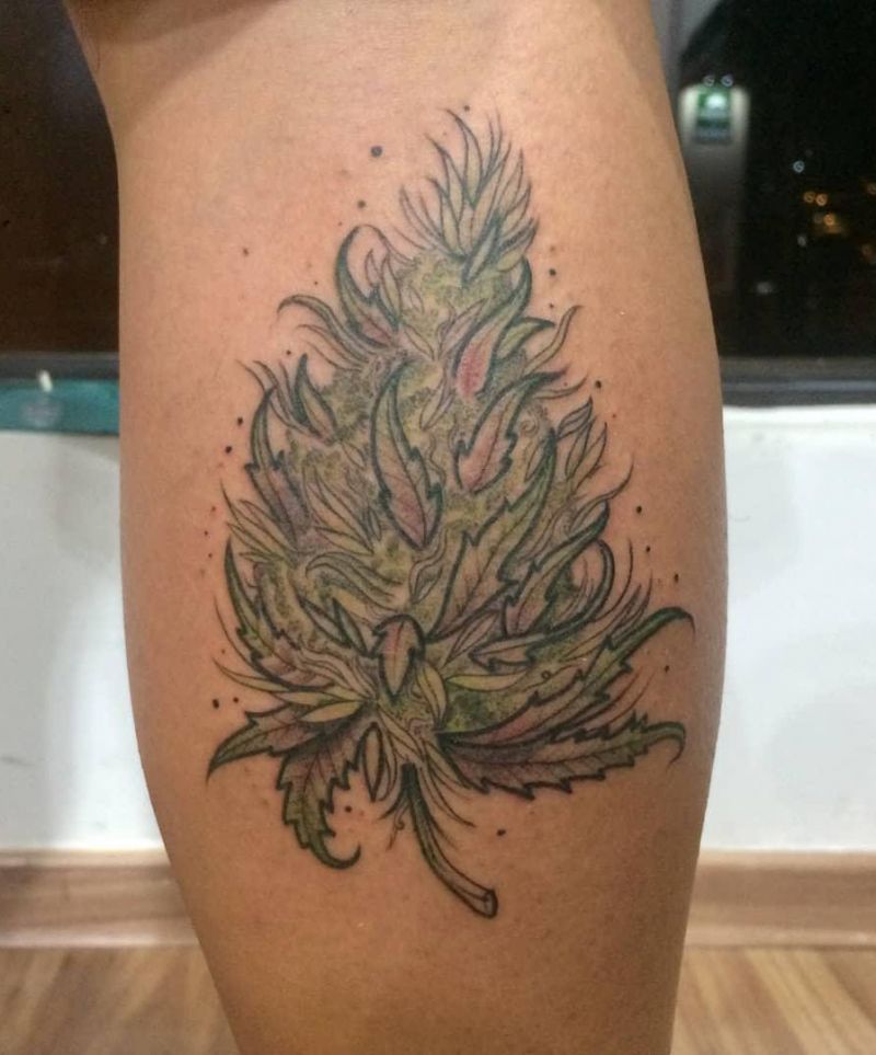 30 Pretty Hemp Tattoos You Must Love