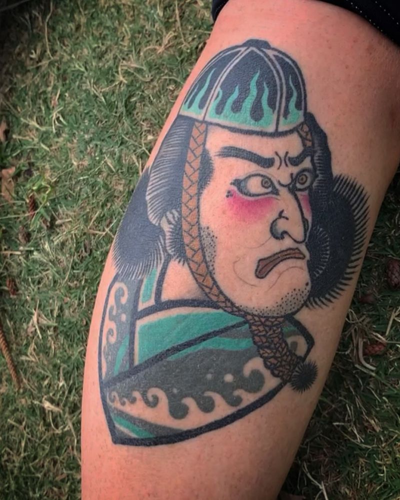 30 Pretty Kabuki Tattoos You Can Copy