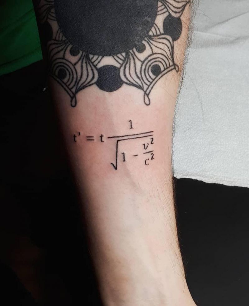 30 Elegant Math Tattoos Make You More Charming