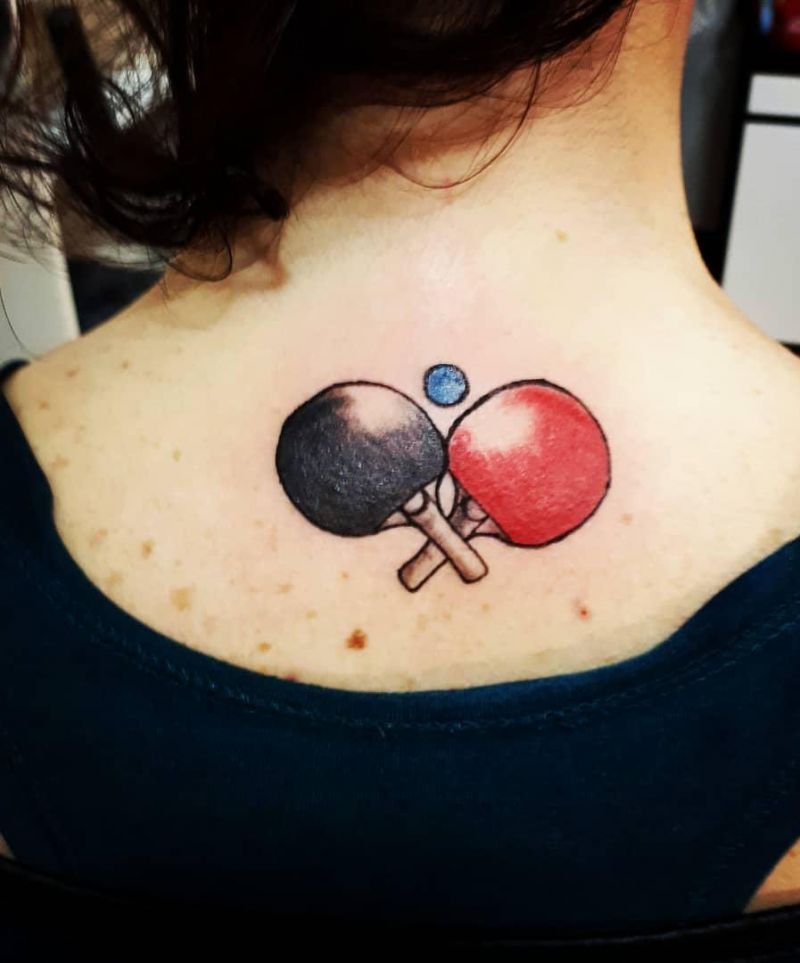 22 Great Pingpong Tattoos to Inspire You