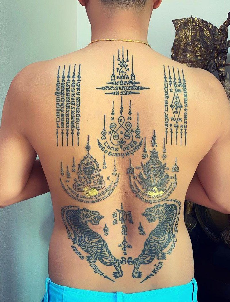 30 Pretty Thai Tattoos You Must Love
