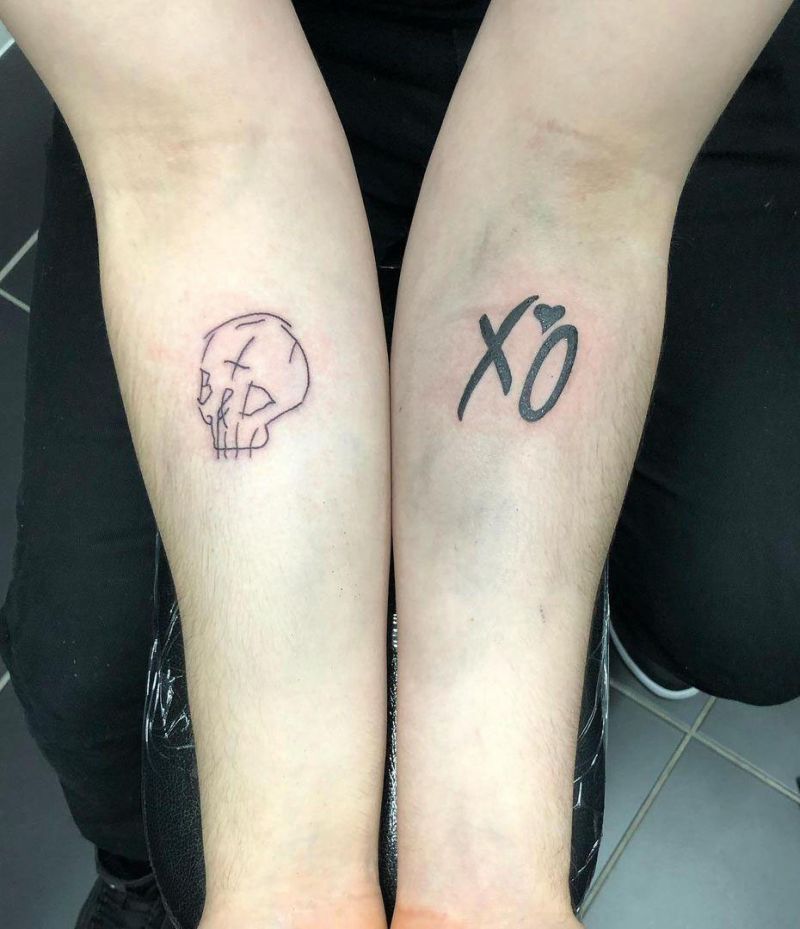 30 Pretty XO Tattoos You Can Copy