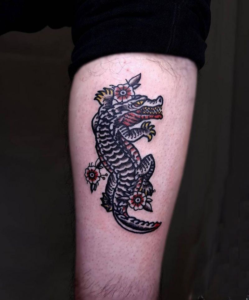 30 Pretty Alligator Tattoos You Must Try