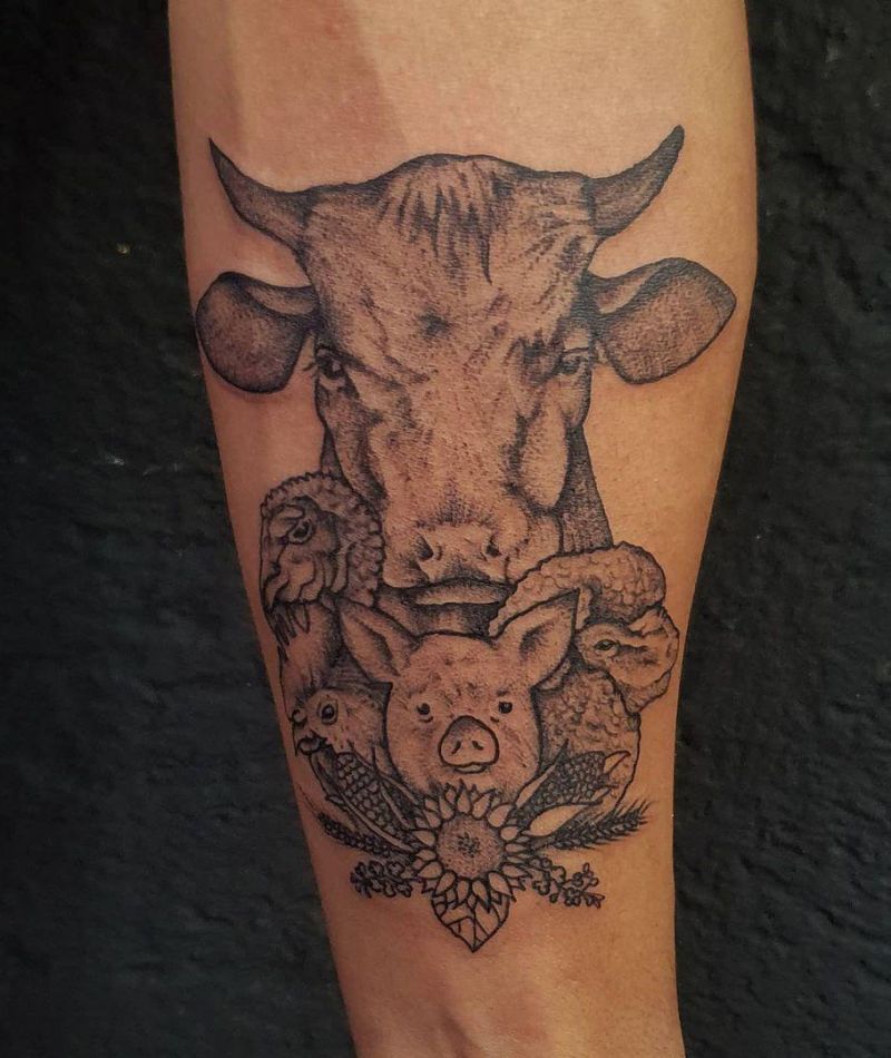 30 Great Farm Tattoos You Can Copy