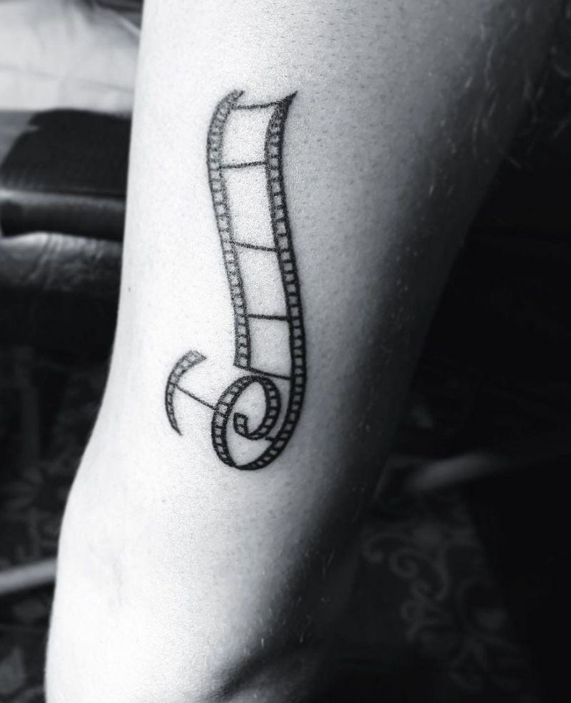 27 Pretty Film Strip Tattoos You Must Love