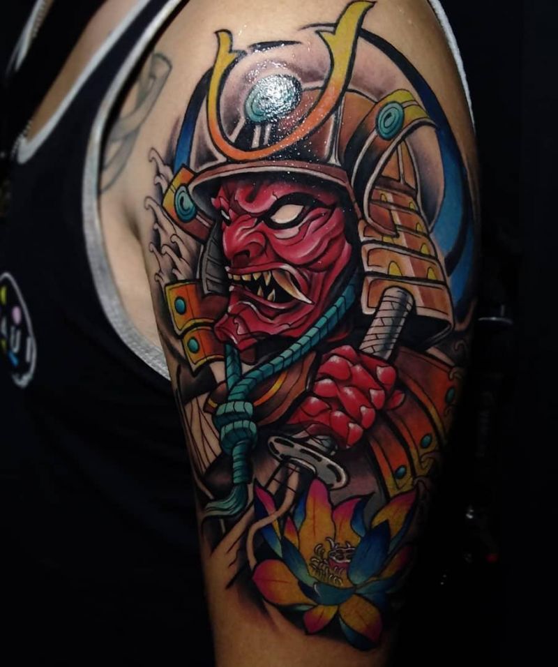 30 Pretty Kabuki Tattoos You Can Copy