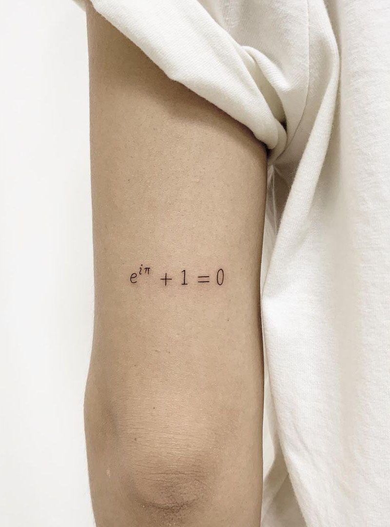 30 Elegant Math Tattoos Make You More Charming