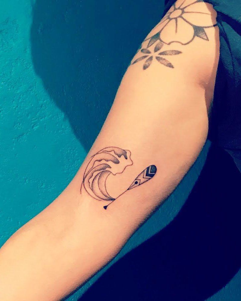 30 Pretty Paddle Tattoos Make You Attractive