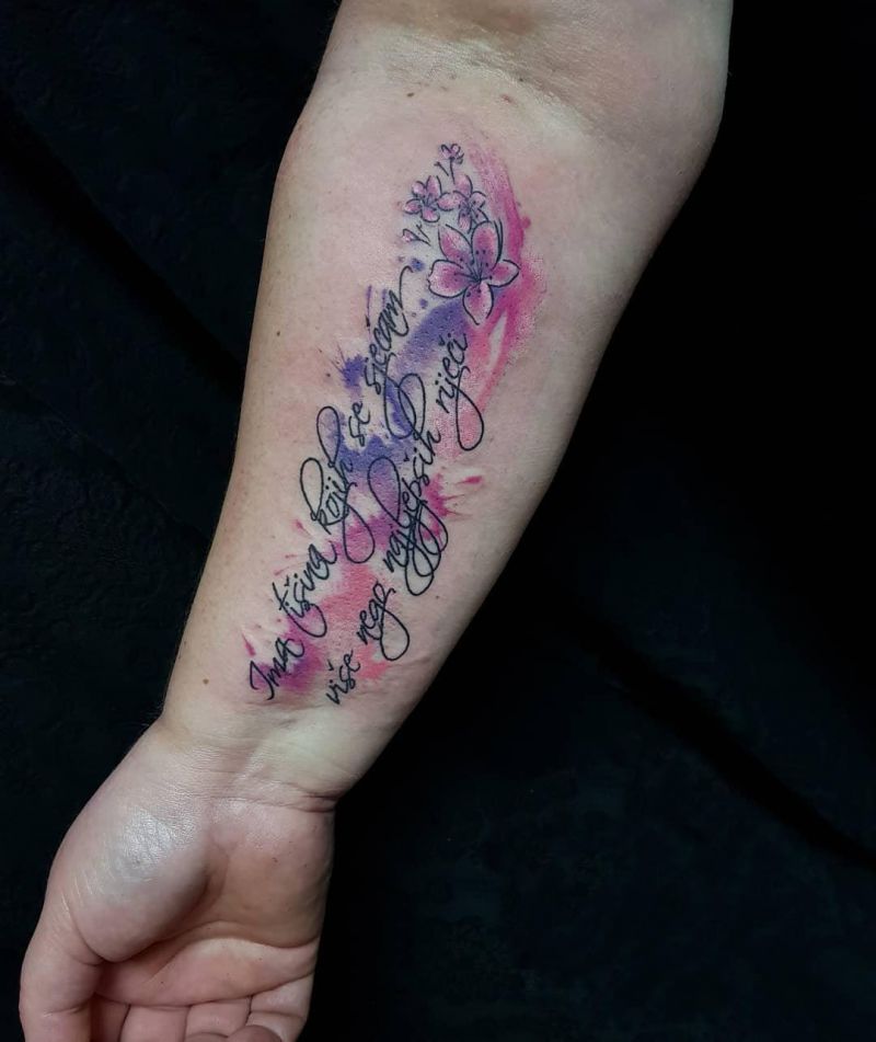 30 Pretty Splash Tattoos You Will Love