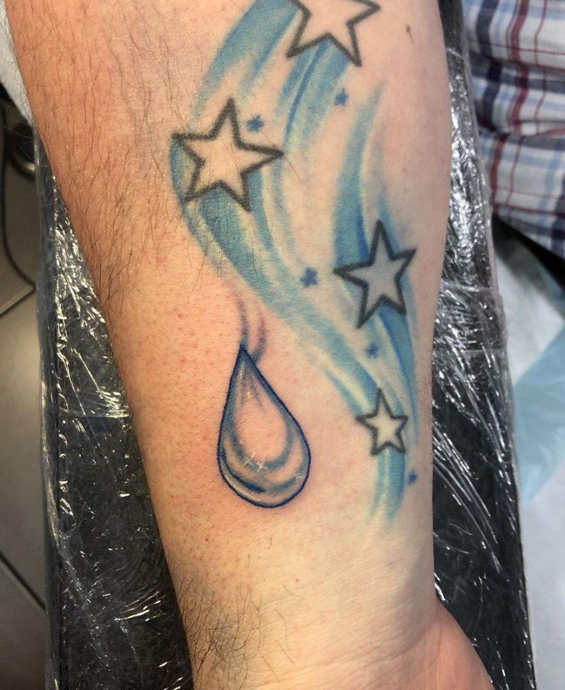 30 Creative Water Drop Tattoos You Must Try