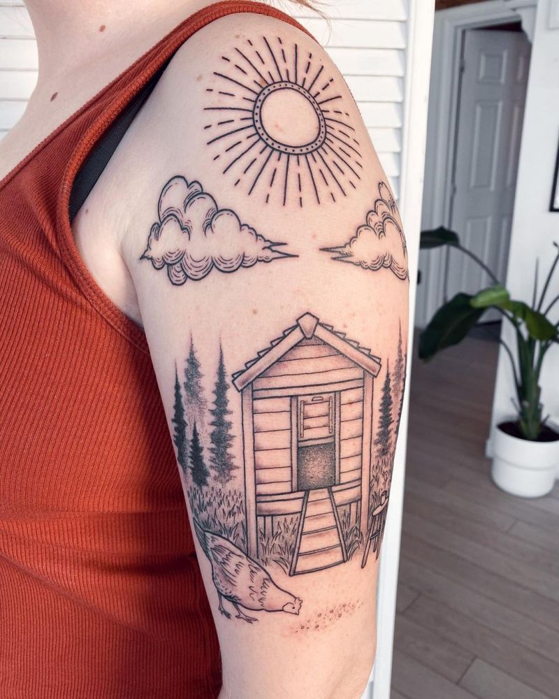 30 Great Farm Tattoos You Can Copy