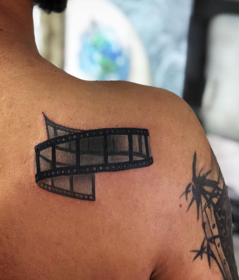 27 Pretty Film Strip Tattoos You Must Love