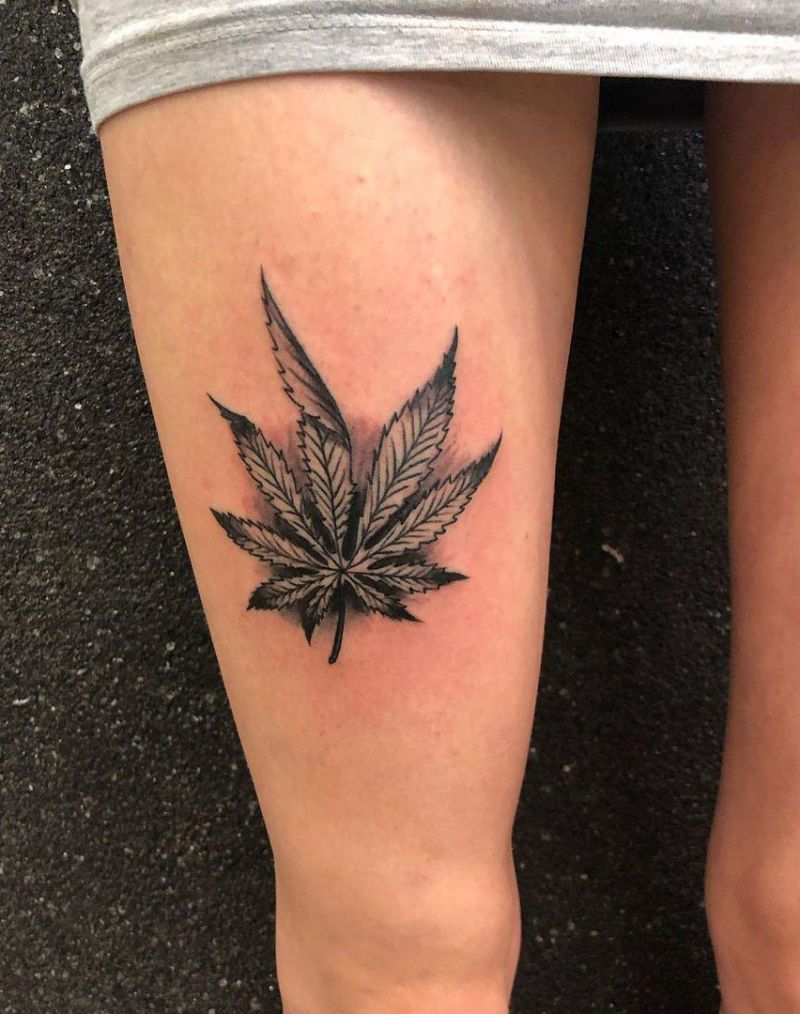 30 Pretty Hemp Tattoos You Must Love