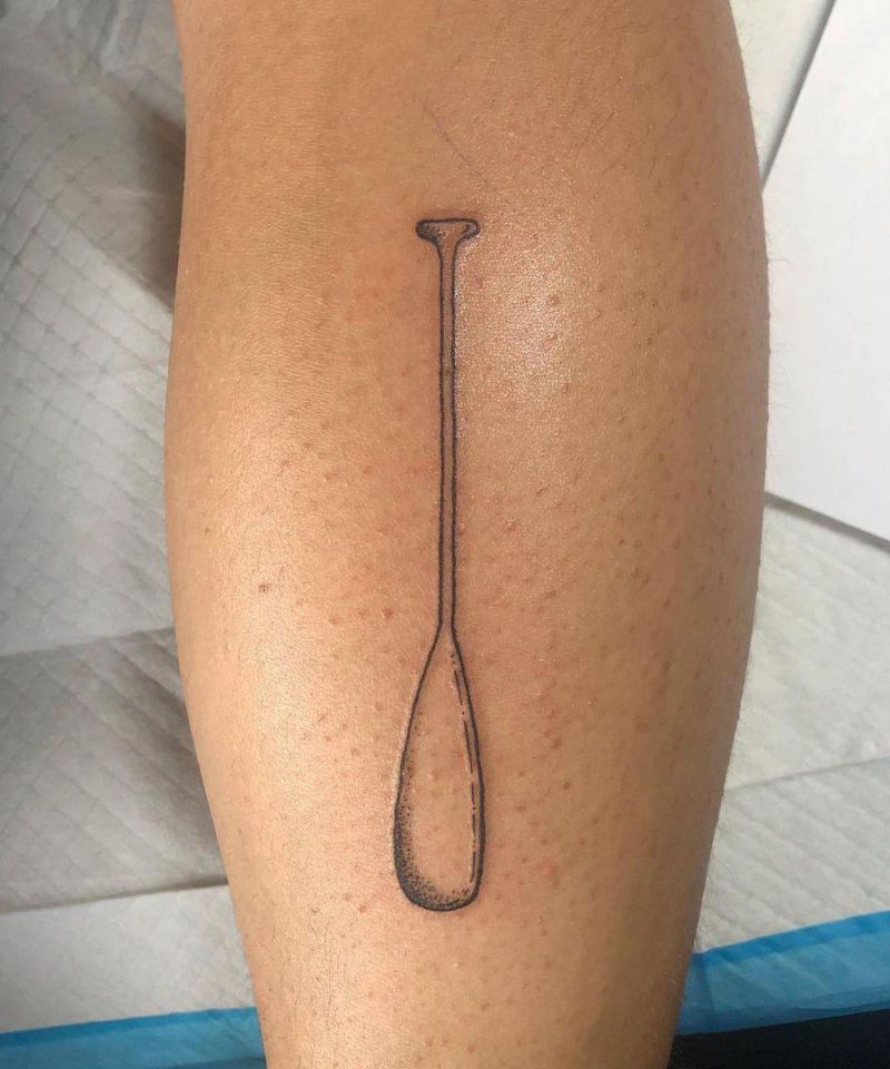 30 Pretty Paddle Tattoos Make You Attractive