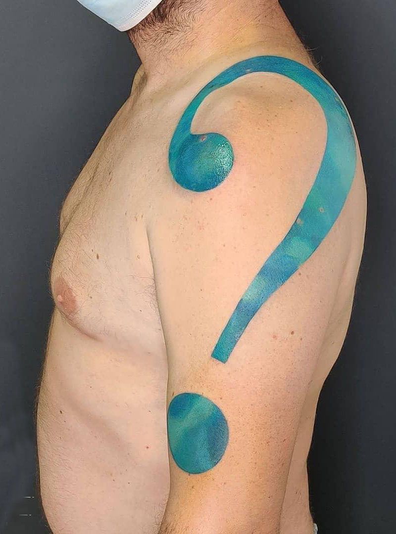 30 Pretty Question Mark Tattoos You Can Copy