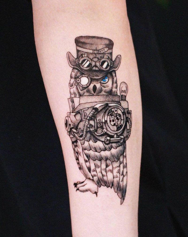 30 Amazing Steampunk Tattoos You Must Try