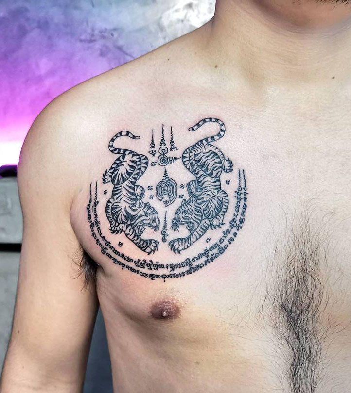 30 Pretty Thai Tattoos You Must Love