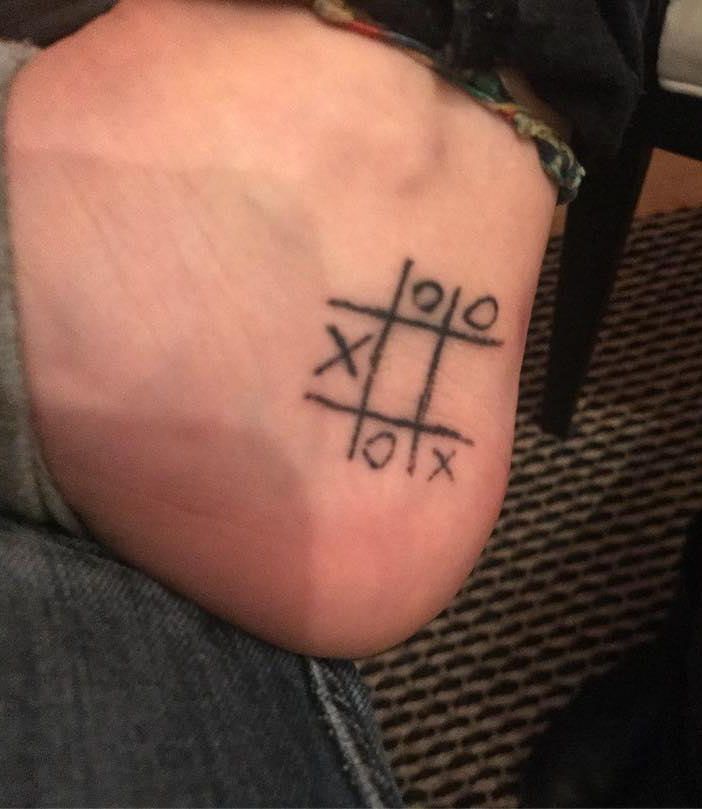 20 Tic Tac Toe Tattoos You Can Copy