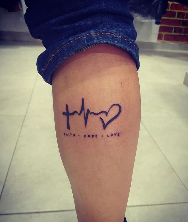 30 Pretty Faith Hope Love Tattoos You Must Try