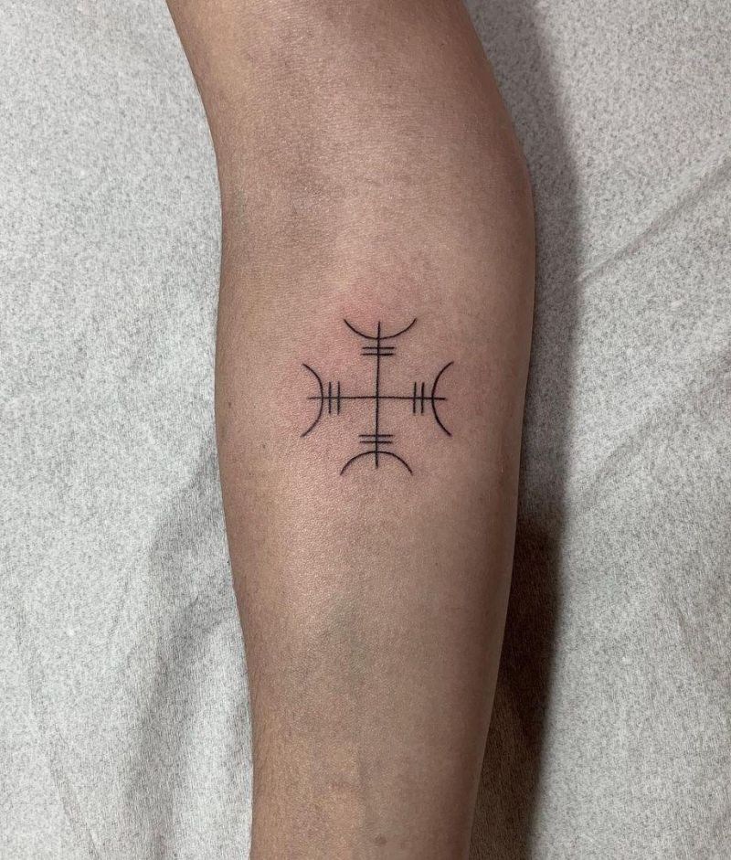 30 Mysterious Rune Tattoos Improve Your Temperament