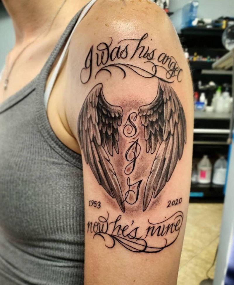 30 Angel Wings Tattoos You Must Try