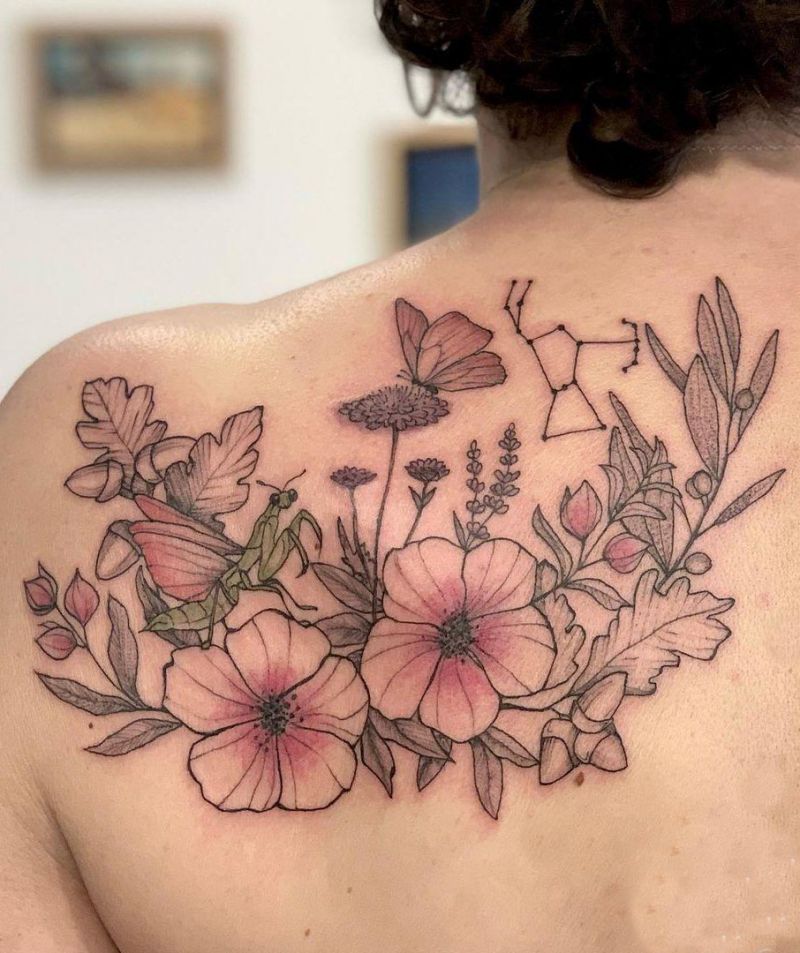 30 Pretty Garden Tattoos You Must Love