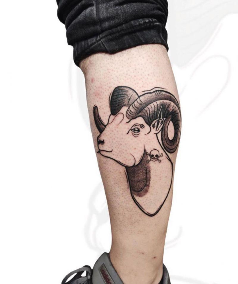 30 Pretty Goat Tattoos to Inspire You