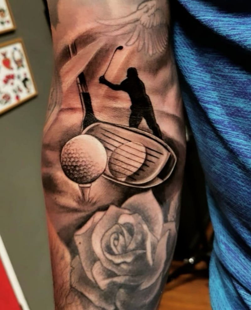 30 Golf Tattoos Remind You to Enjoy Life