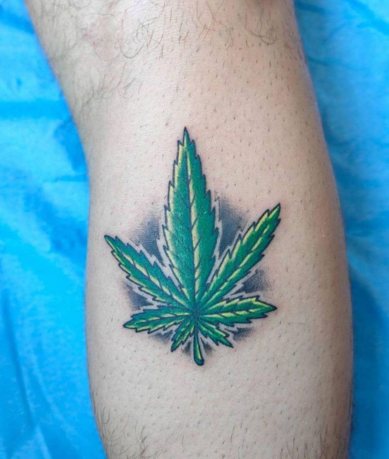 30 Pretty Hemp Tattoos You Must Love