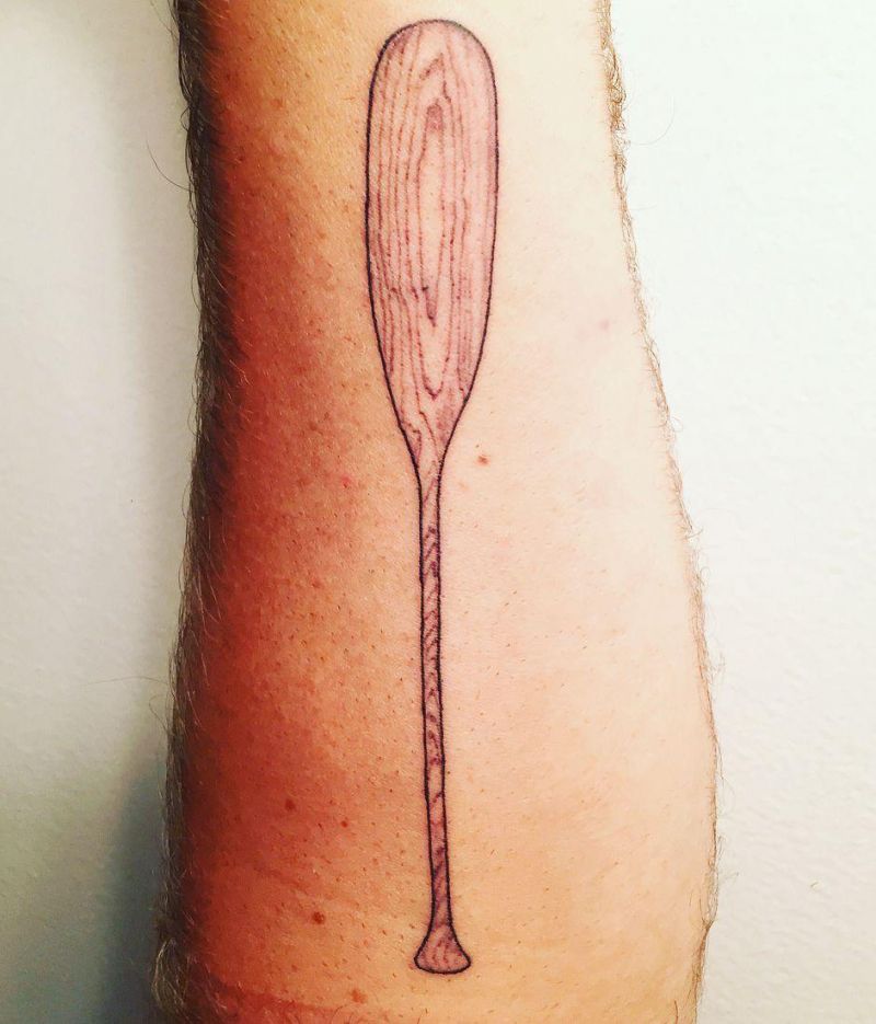 30 Pretty Paddle Tattoos Make You Attractive