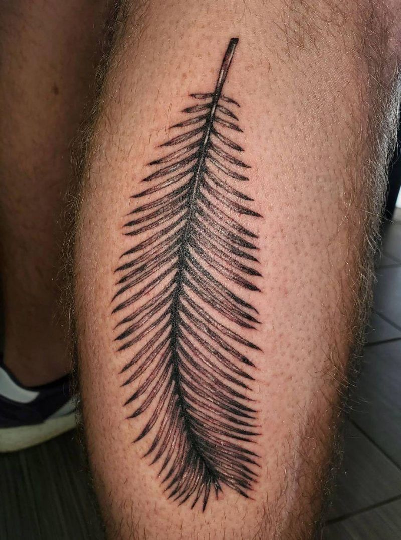 30 Pretty Palm Leaf Tattoos to Inspire You