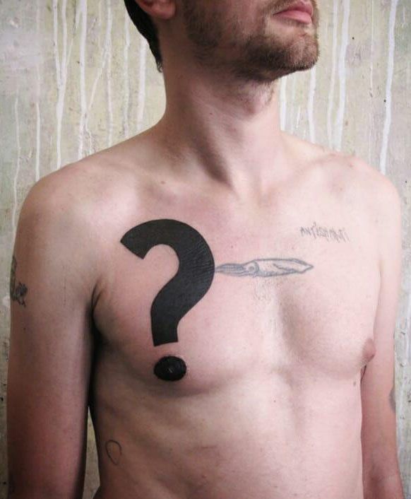 30 Pretty Question Mark Tattoos You Can Copy