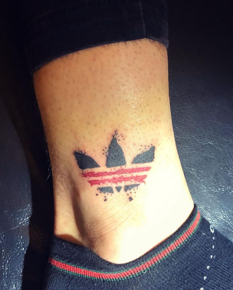 30 Pretty Adidas Tattoos You Will Love