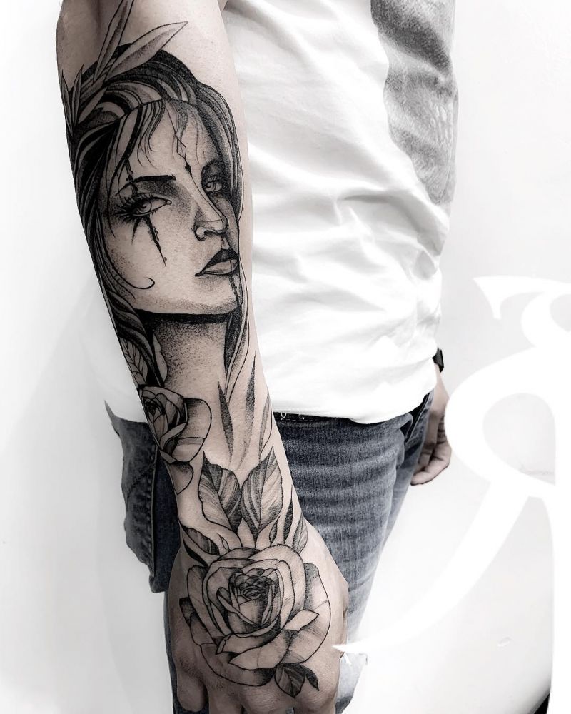 30 Elegant Sleeve Tattoos Make You Charming