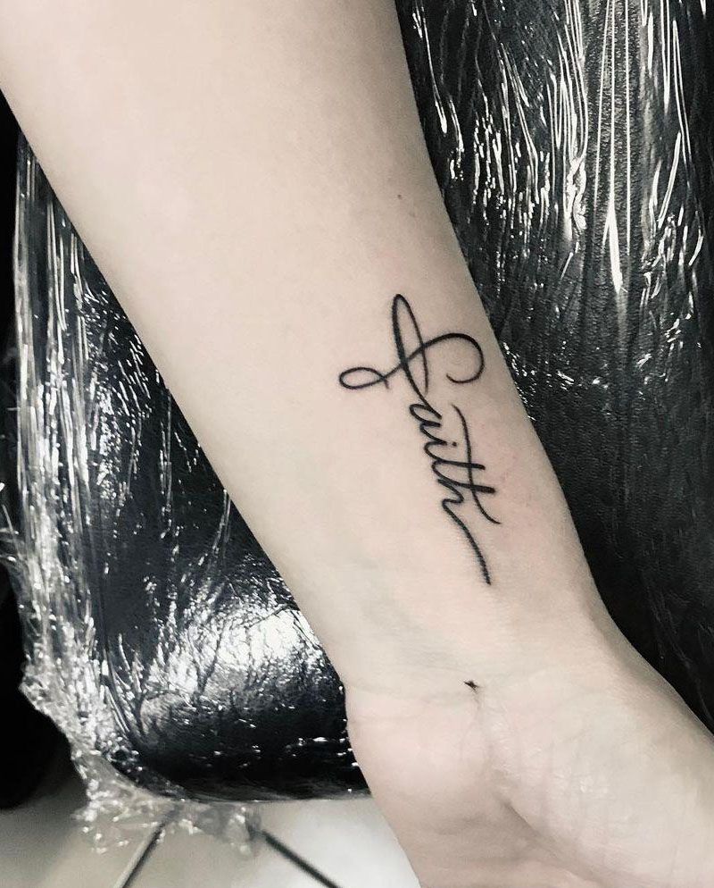 30 Pretty Faith Tattoos You Must Try