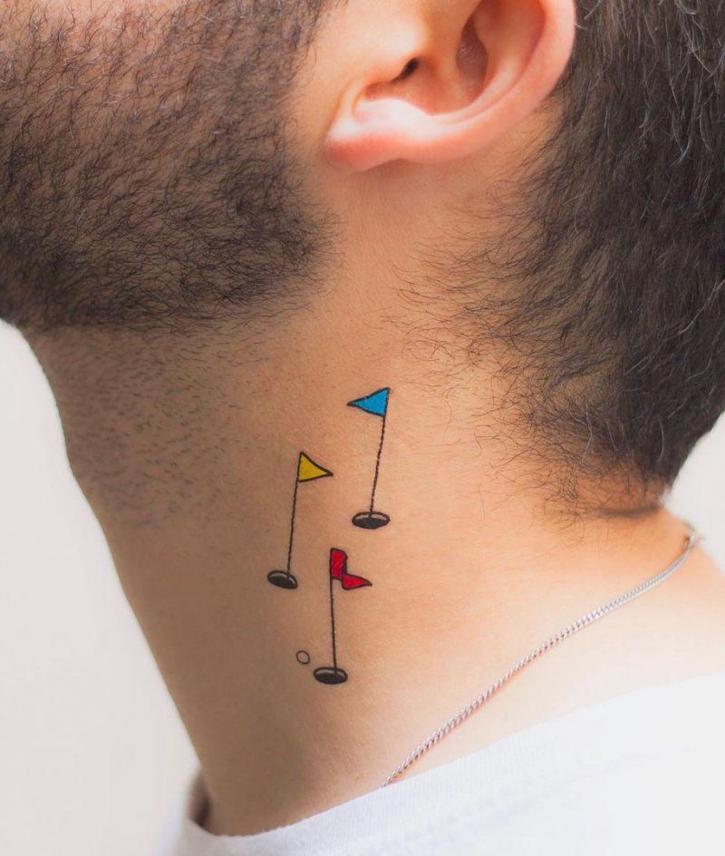 30 Golf Tattoos Remind You to Enjoy Life