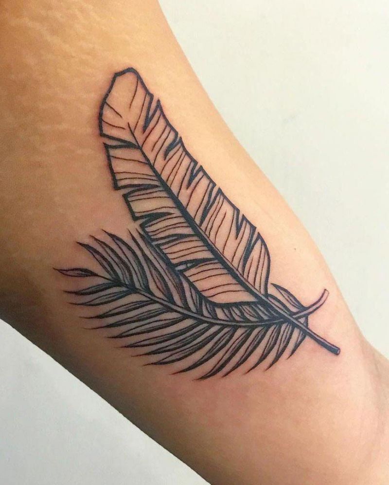 30 Pretty Palm Leaf Tattoos to Inspire You