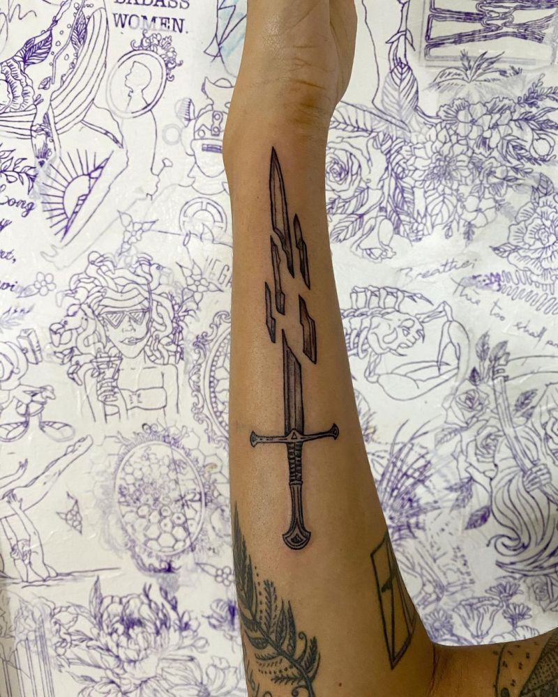 30 Great Shards of Narsil Tattoos Make You Attractive