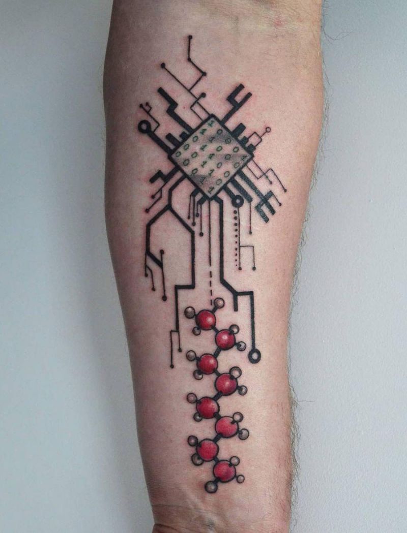 30 Creative Binary Tattoos You Can Copy