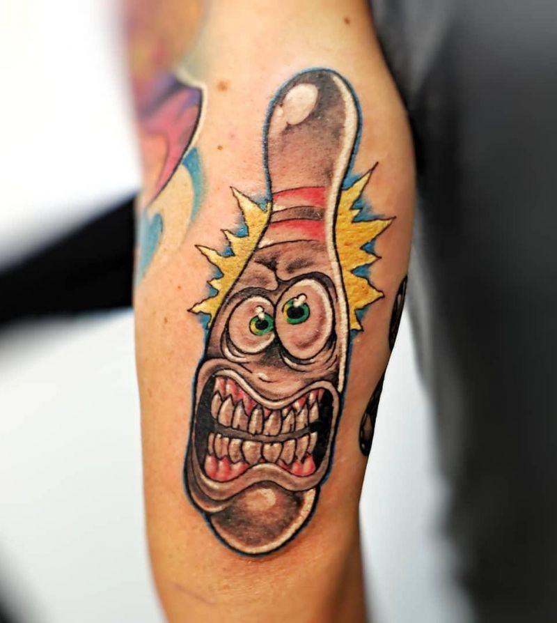 30 Bowling Tattoos Remind You to Relax