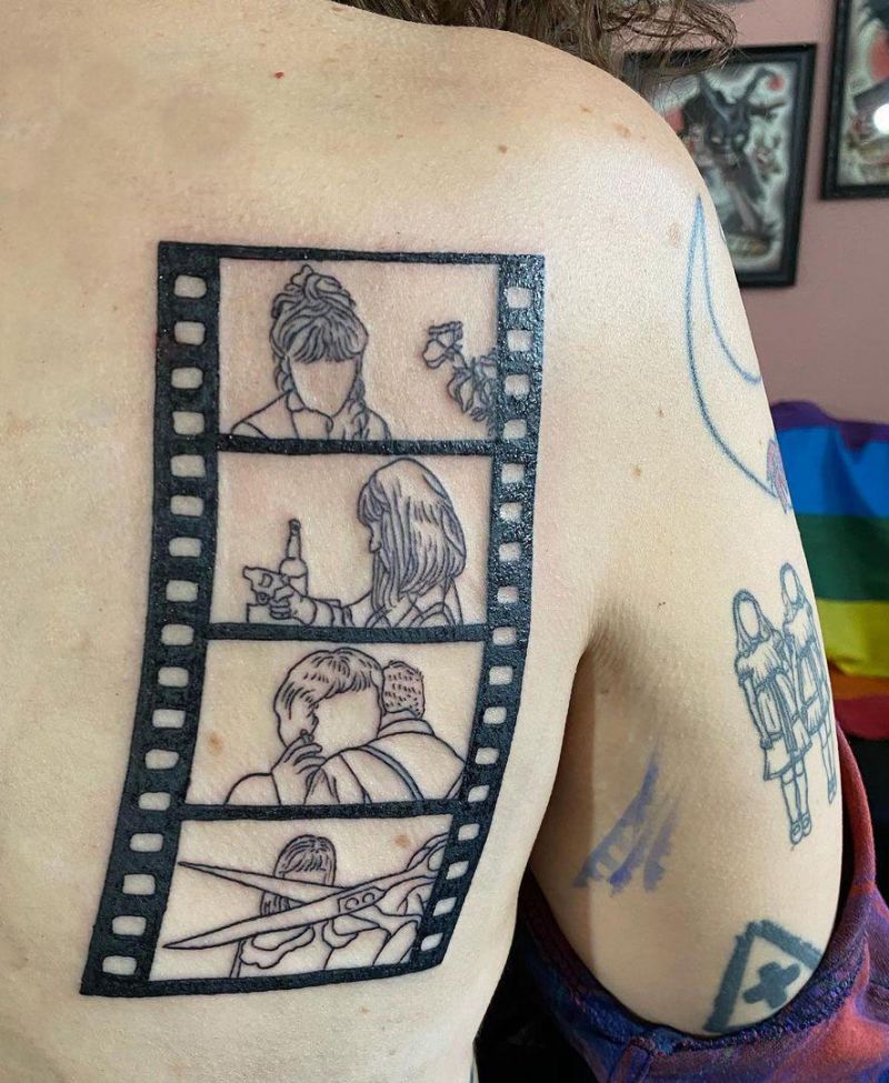 27 Pretty Film Strip Tattoos You Must Love