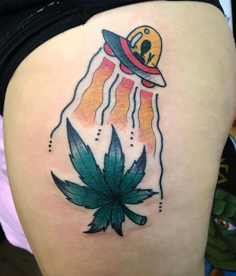 30 Pretty Hemp Tattoos You Must Love