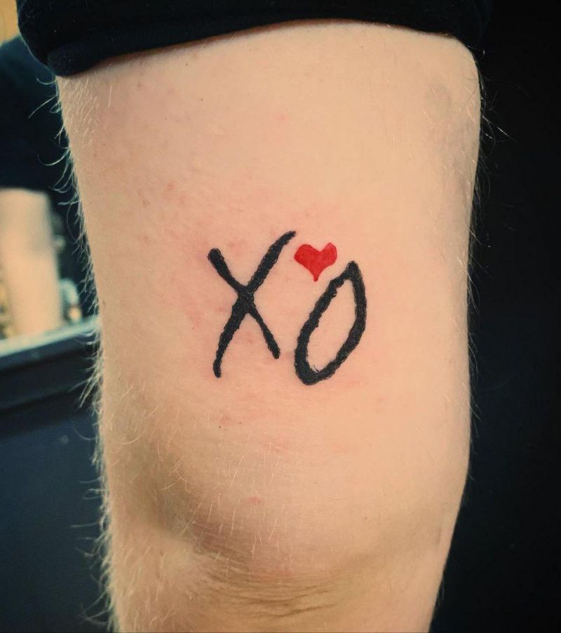 30 Pretty XO Tattoos You Can Copy