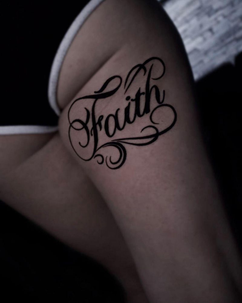 30 Pretty Faith Tattoos You Must Try