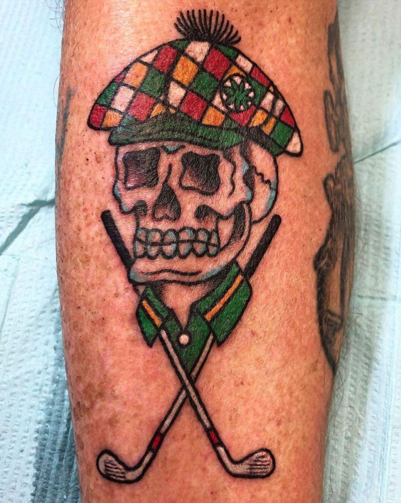 30 Golf Tattoos Remind You to Enjoy Life