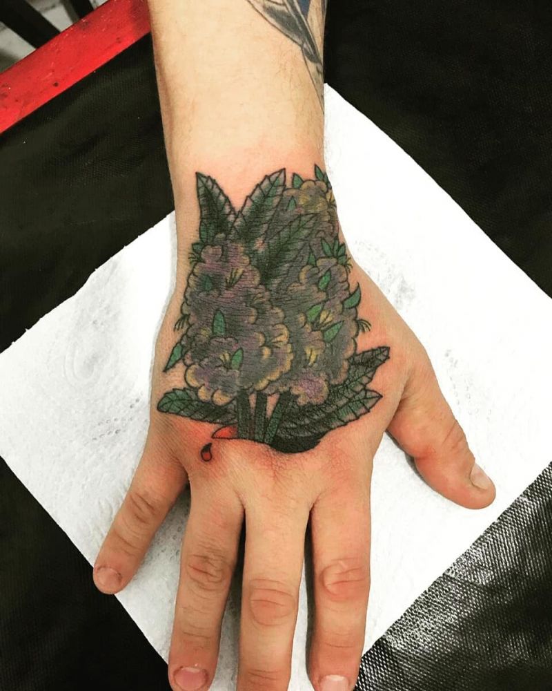 30 Pretty Hemp Tattoos You Must Love