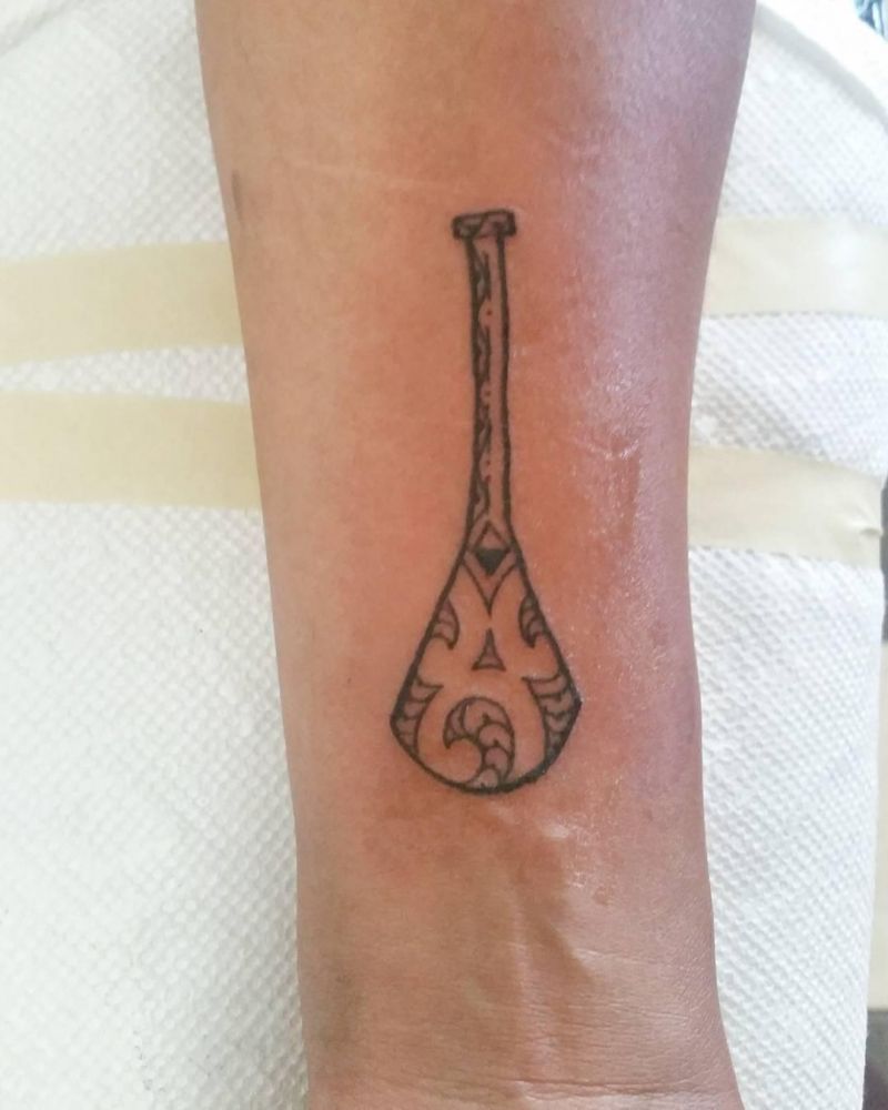 30 Pretty Paddle Tattoos Make You Attractive